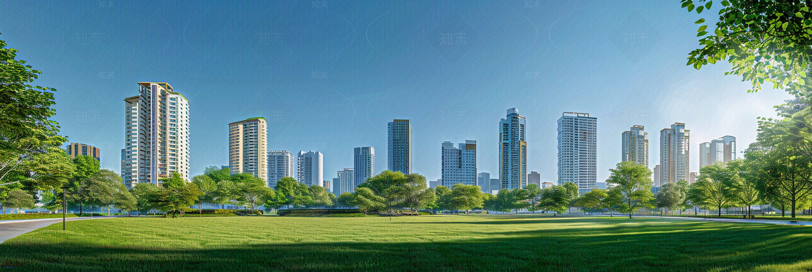 白天城市建筑户外外景贴图下载【ID:1157728776】