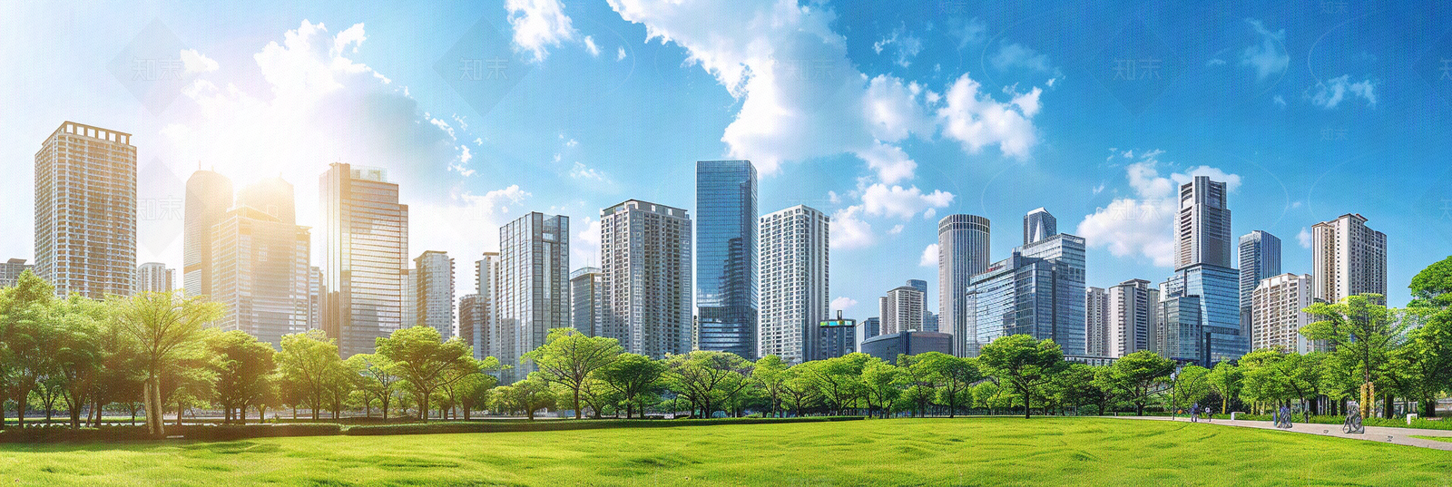 城市背景高清贴图材质