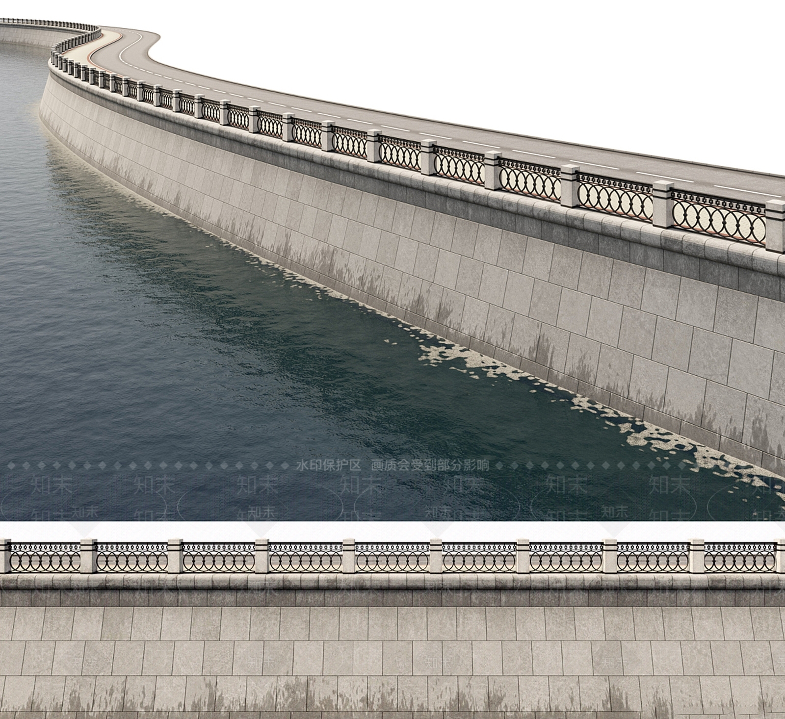 现代桥梁3D模型下载【ID:1157731348】