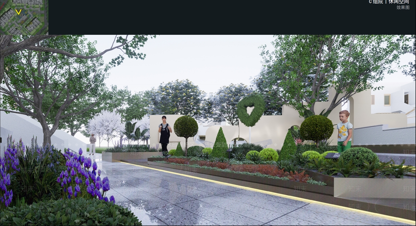 现代大区组院音乐舞台SU模型下载【ID:1157736001】