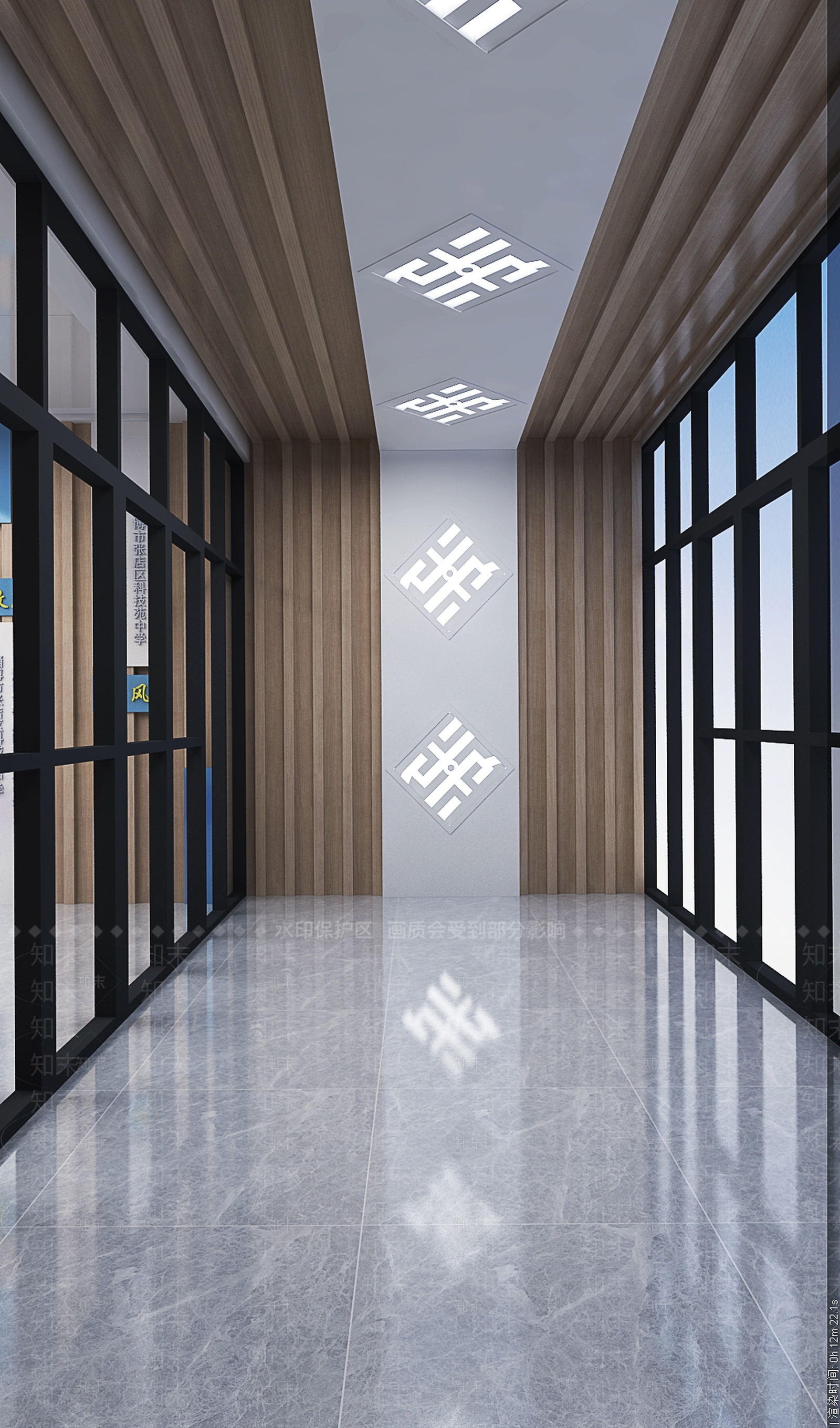 现代科技苑中学文化大厅3D模型下载【ID:1157737242】