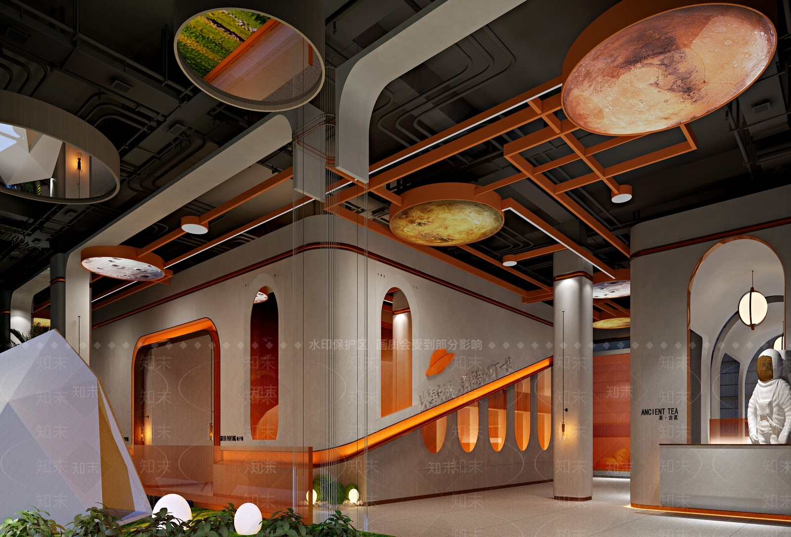 现代汗蒸洗浴3D模型下载【ID:1157741351】