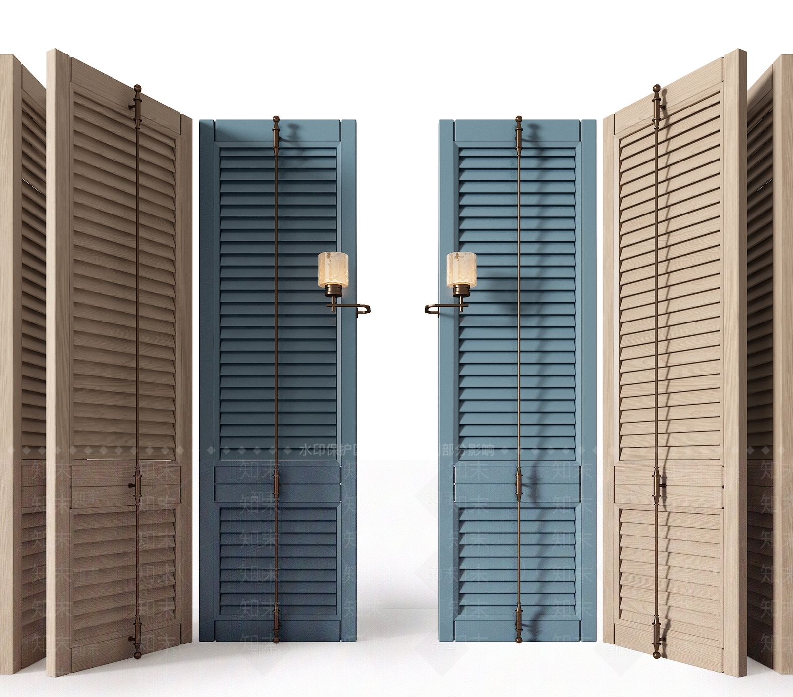 现代屏风隔断组合SU模型下载【ID:1157752928】