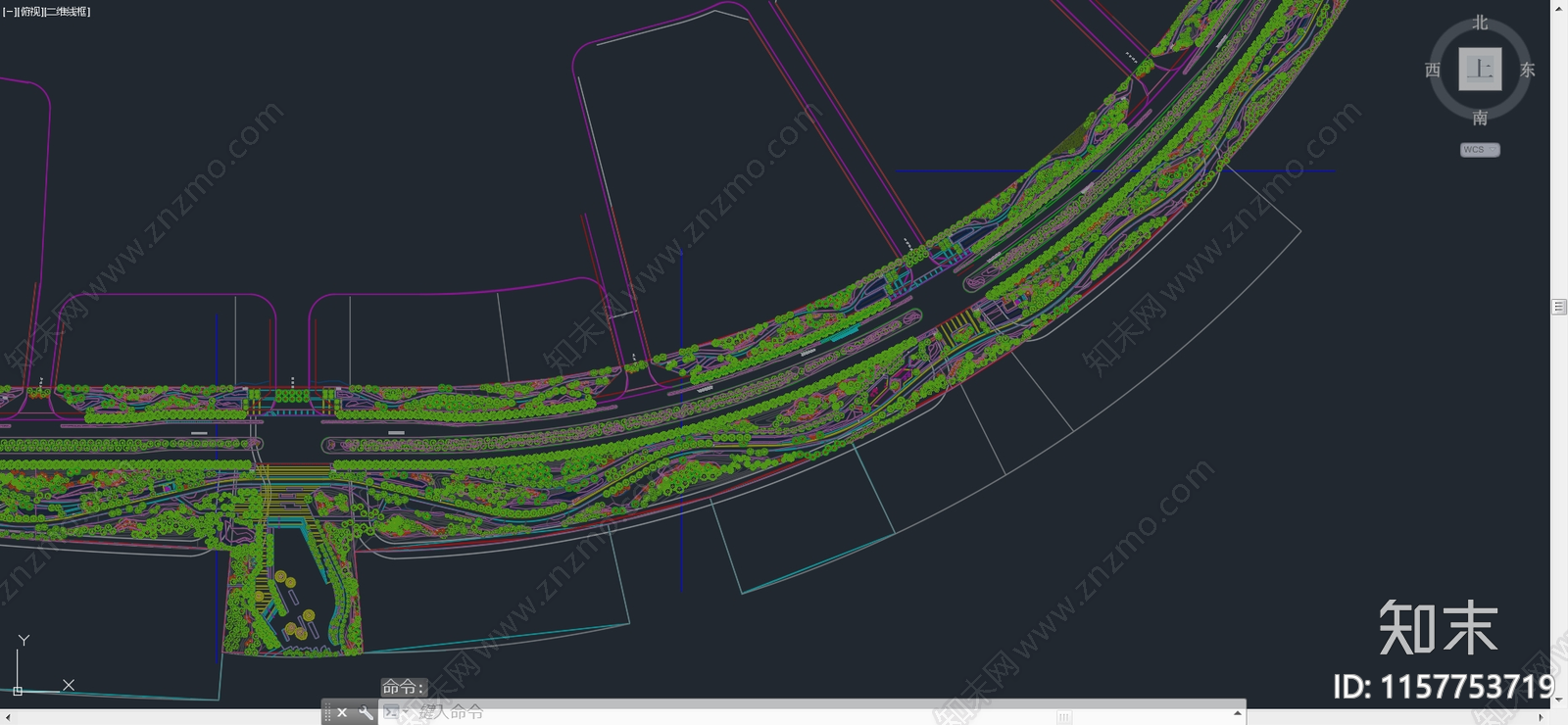 马寨萍湖路景观公园一期施工图下载【ID:1157753719】