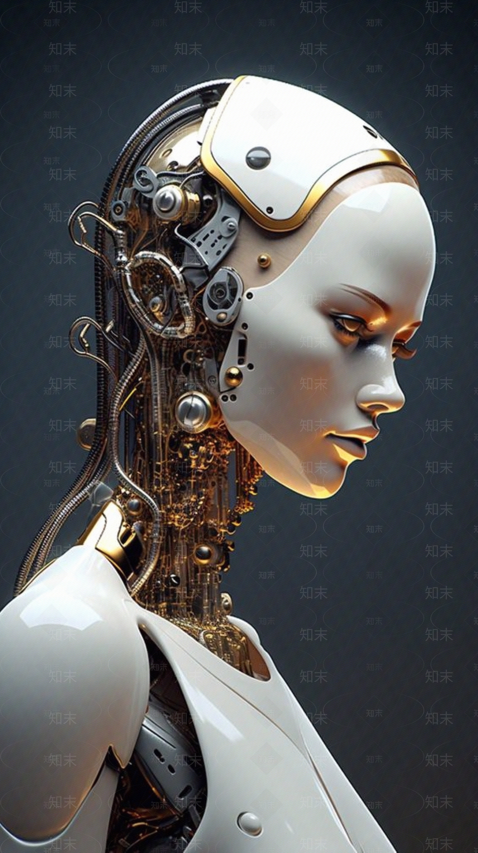 未来女性机器人贴图下载【ID:1157754219】