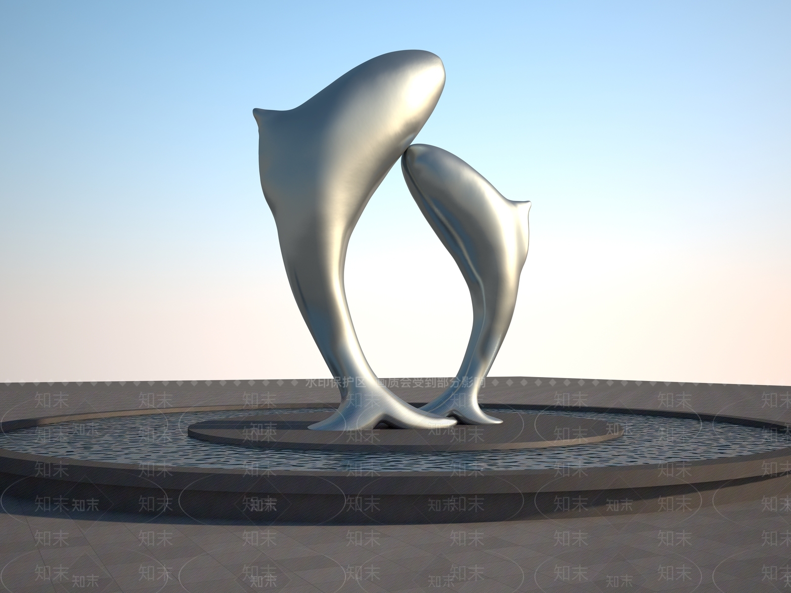 现代双鱼3D模型下载【ID:1157760639】