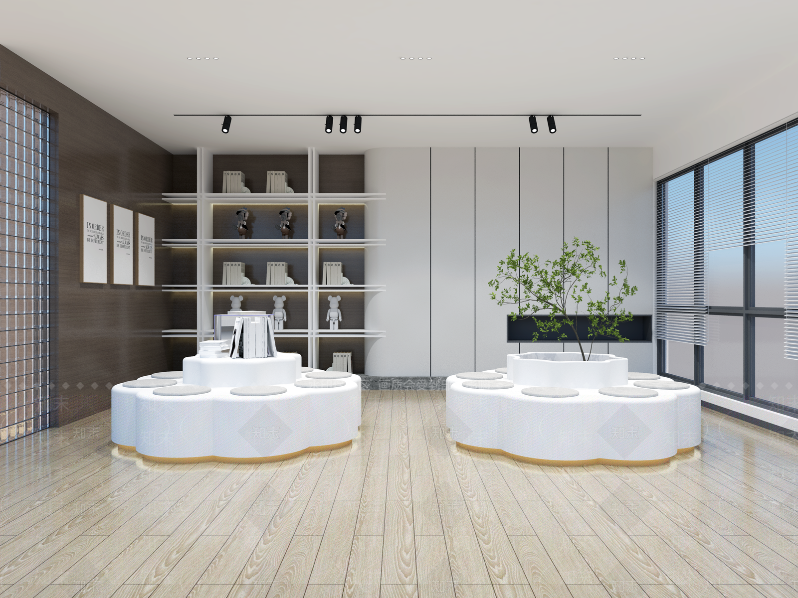 现代休息区3D模型下载【ID:1157764254】