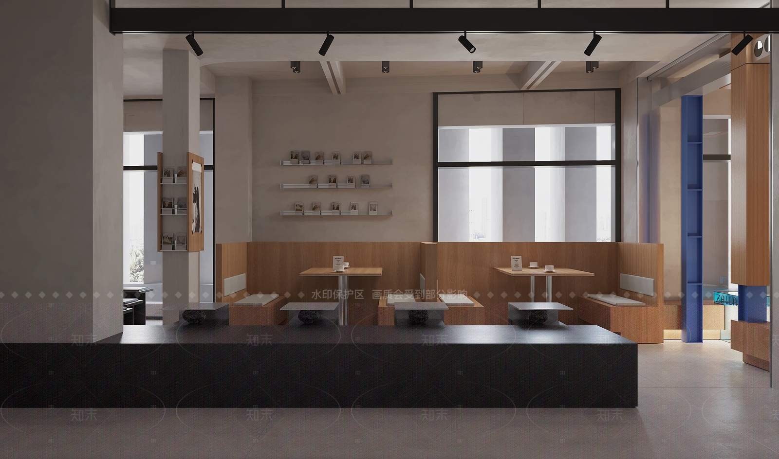 现代咖啡店3D模型下载【ID:1157791701】