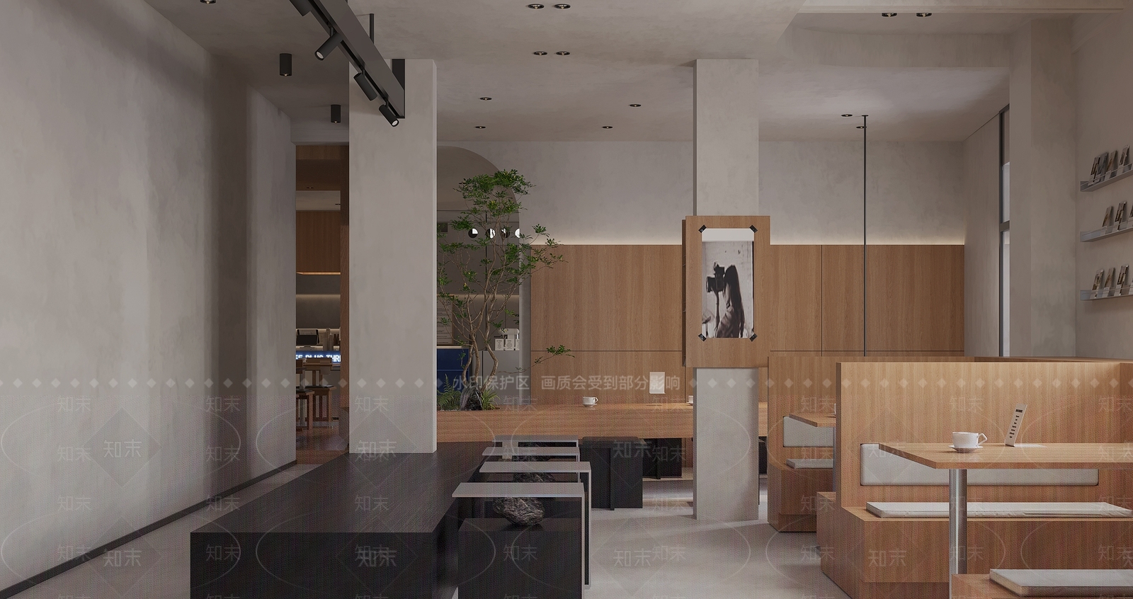 现代咖啡店3D模型下载【ID:1157791701】
