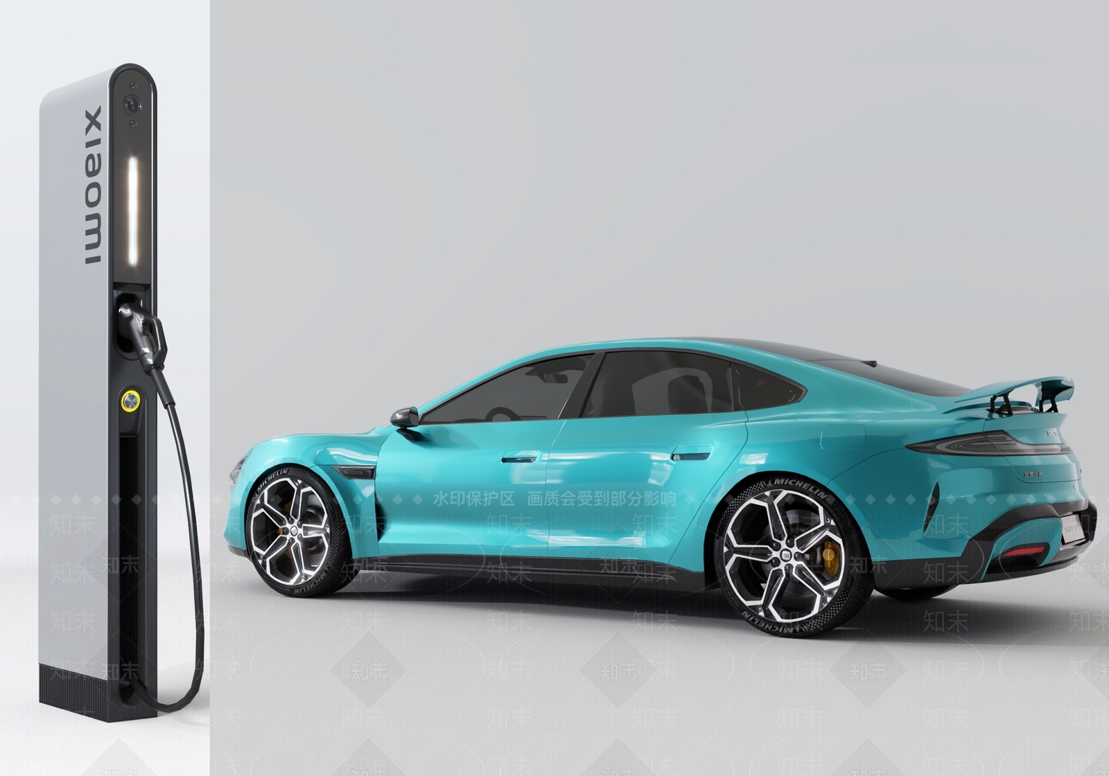 小米电动车3D模型下载【ID:1157781686】