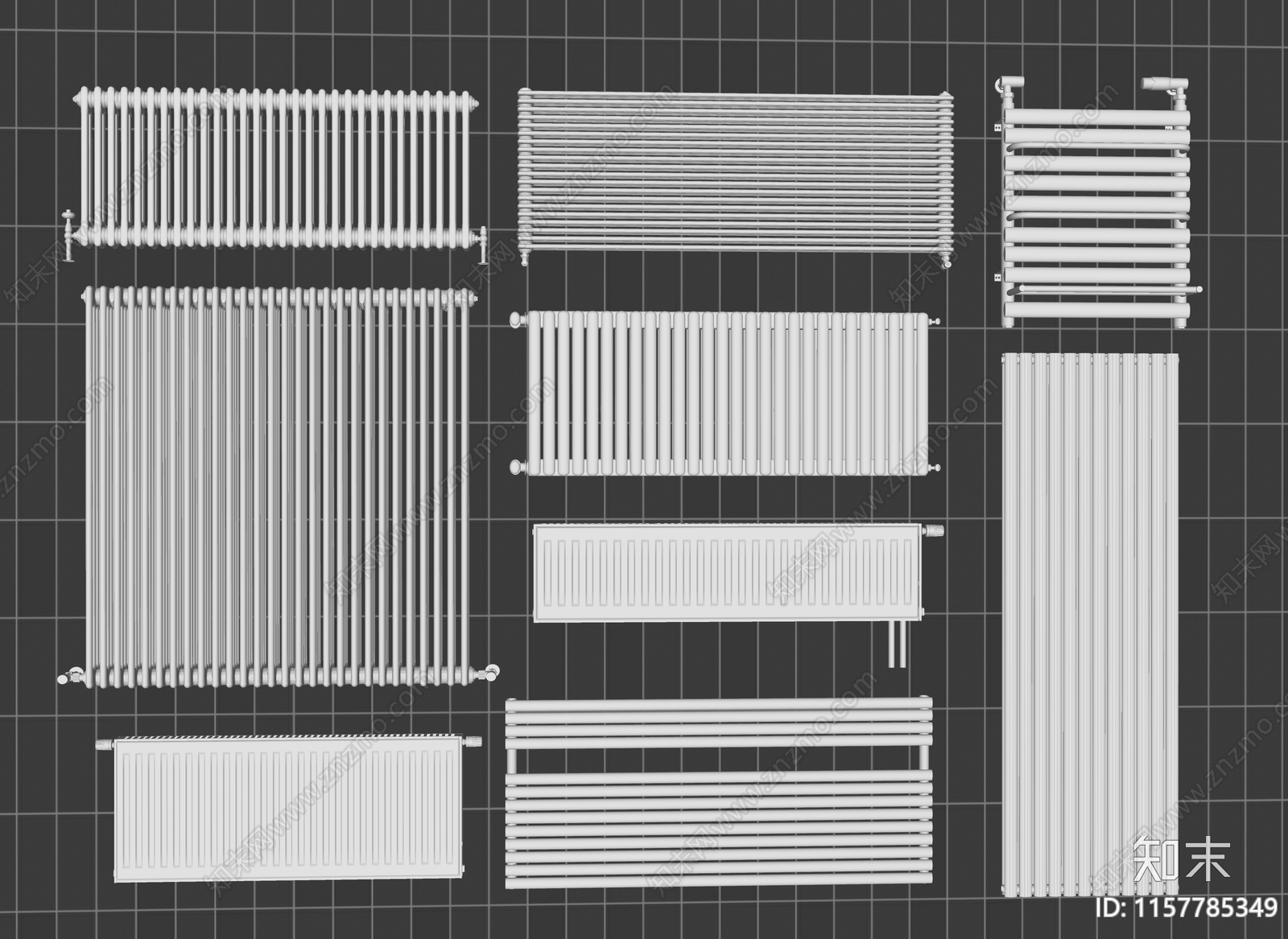 暖气片SU模型下载【ID:1157785349】