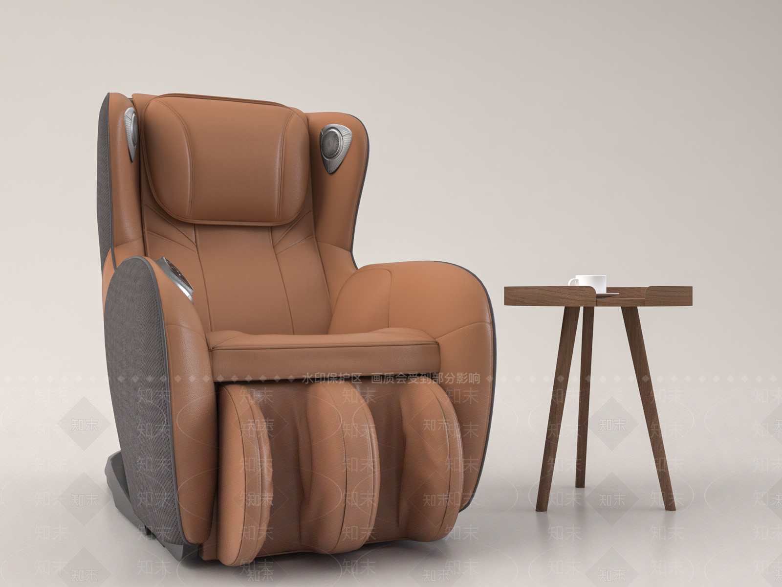 现代按摩椅3D模型下载【ID:1157787347】