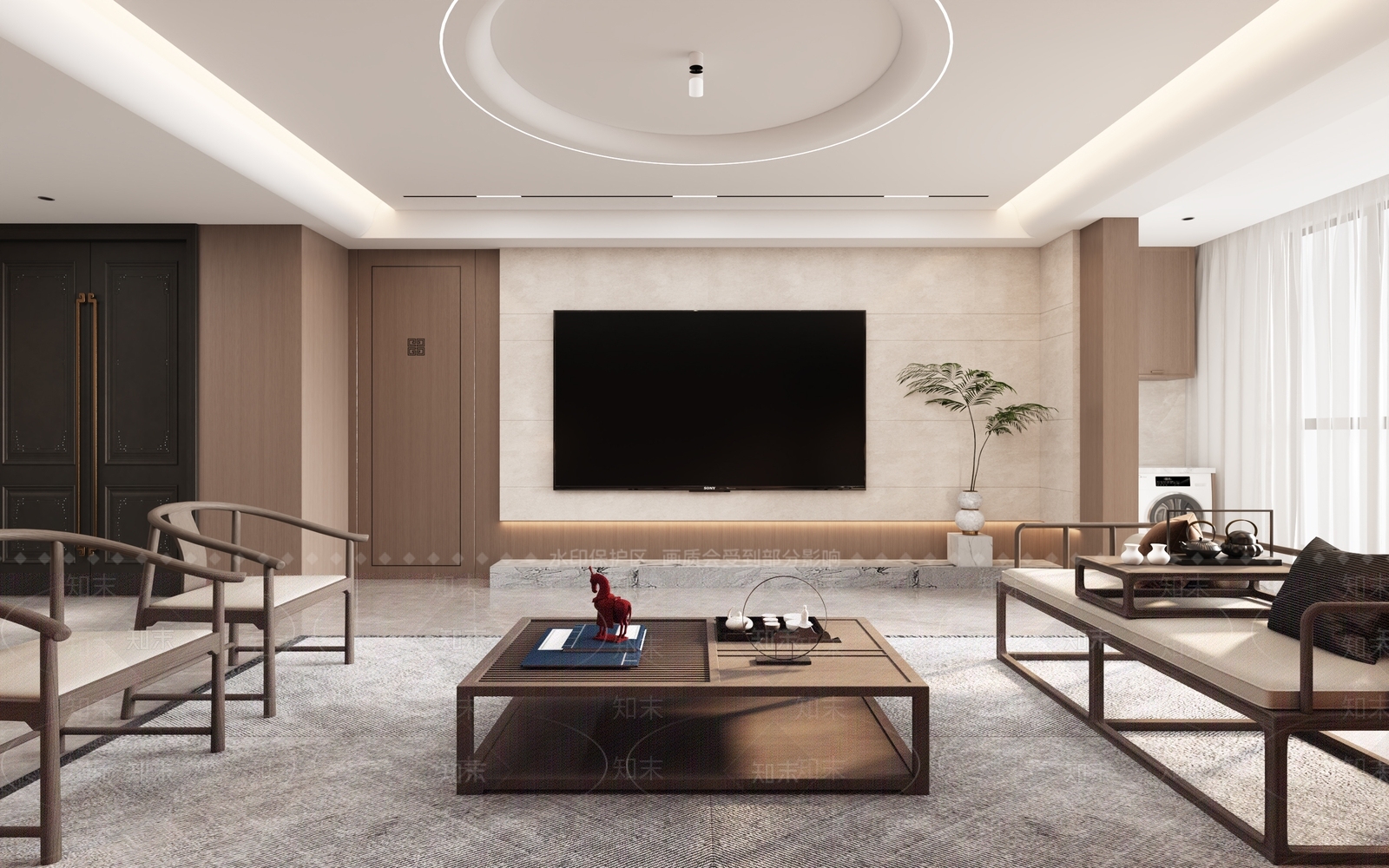 深色双开门拉手3D模型下载【ID:1227518526】