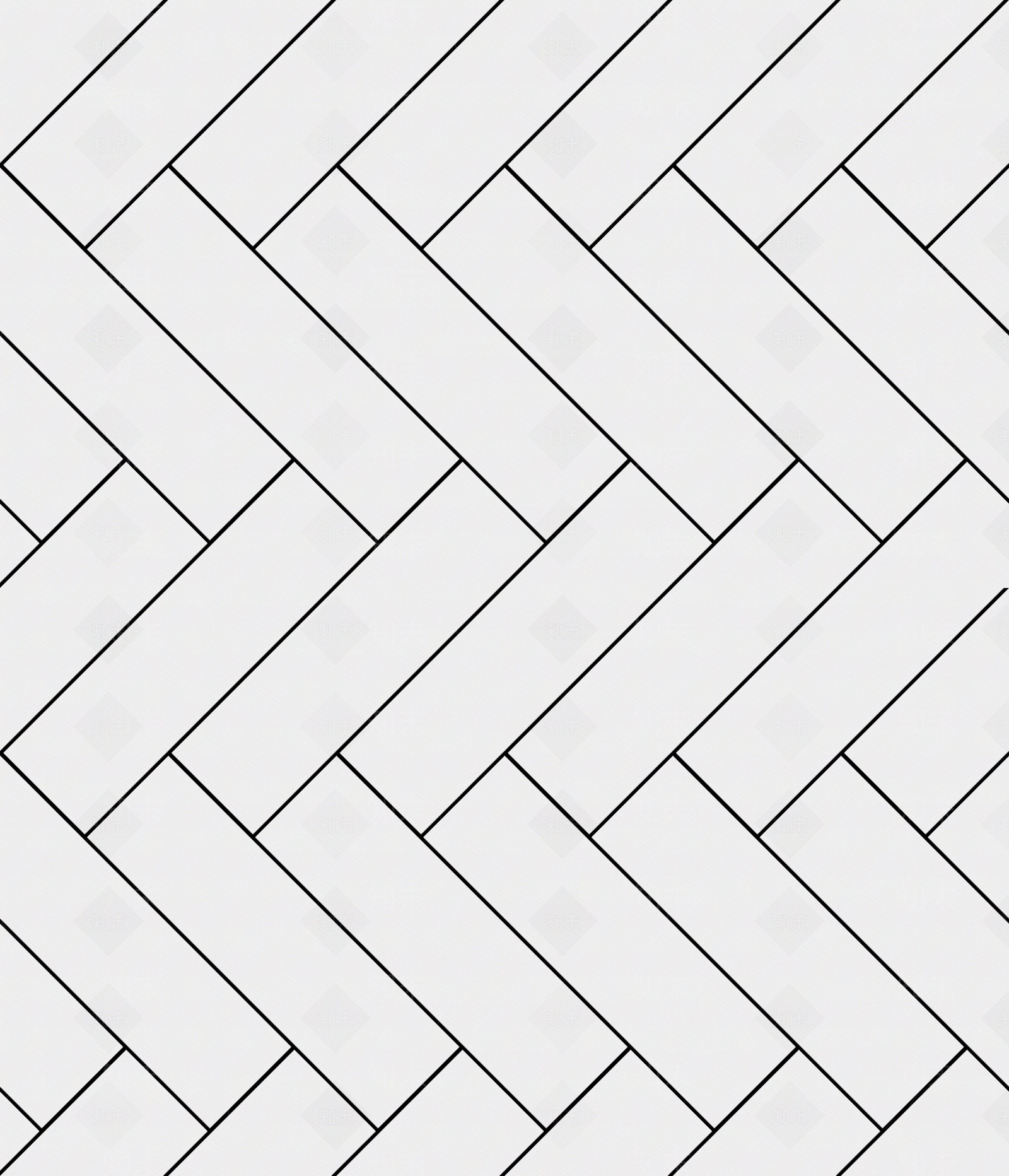 无缝人字形墙地板墙黑白凹凸贴图下载【ID:1157805503】