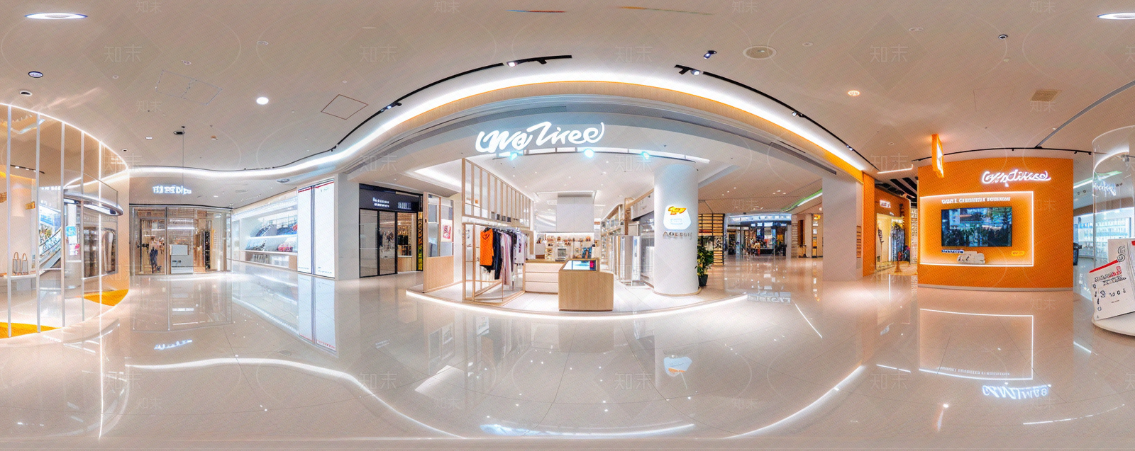 HDR室内商城店铺贴图下载【ID:1157819551】