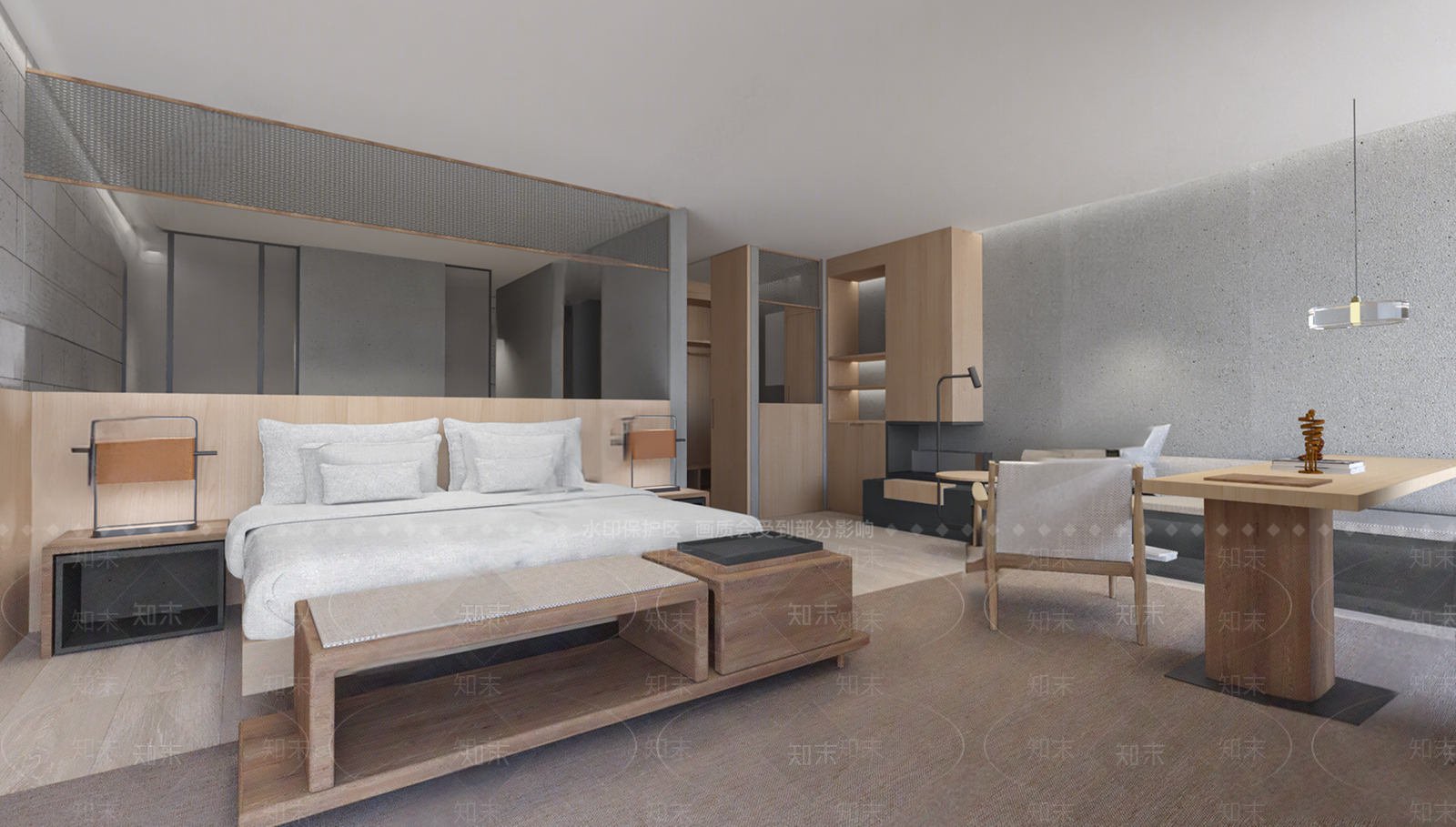 现代民宿3D模型下载【ID:1157820238】