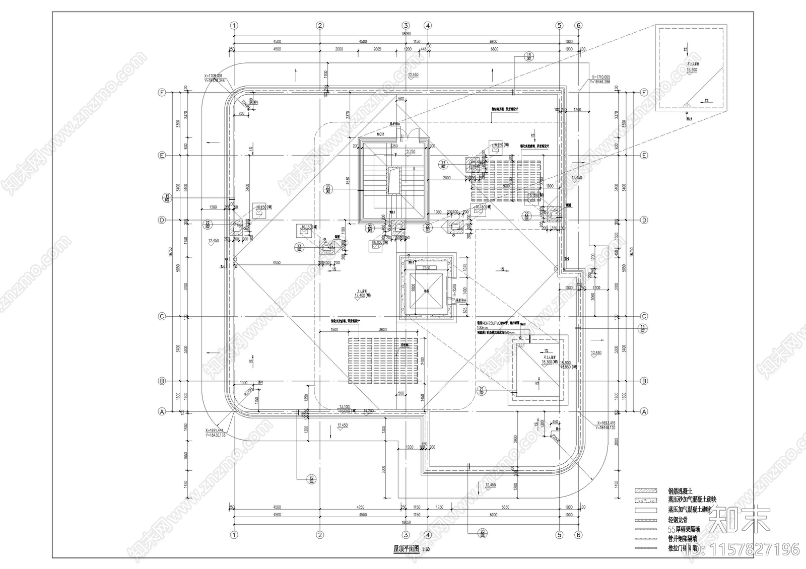 现代风格别墅建筑住宅样板cad施工图下载【ID:1157827196】