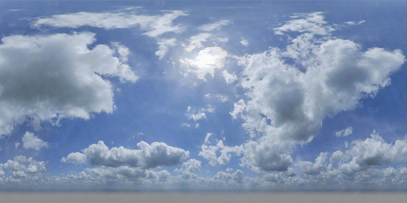 蓝天白云_天空盒贴图下载【ID:1157831155】