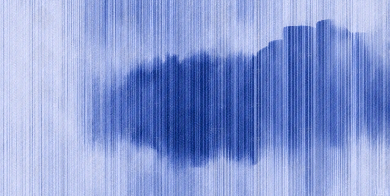 蓝色新中式抽象装饰画壁纸壁画墙布贴图下载【ID:1157835354】