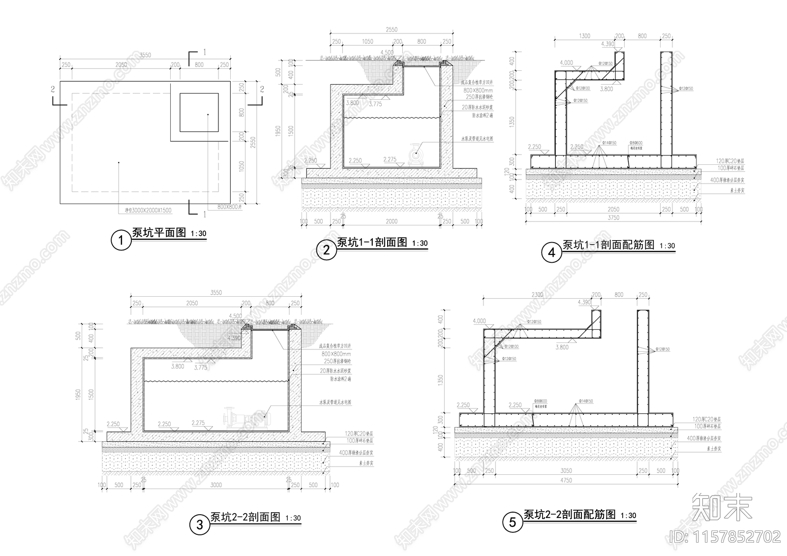 灯柱雾cad施工图下载【ID:1157852702】