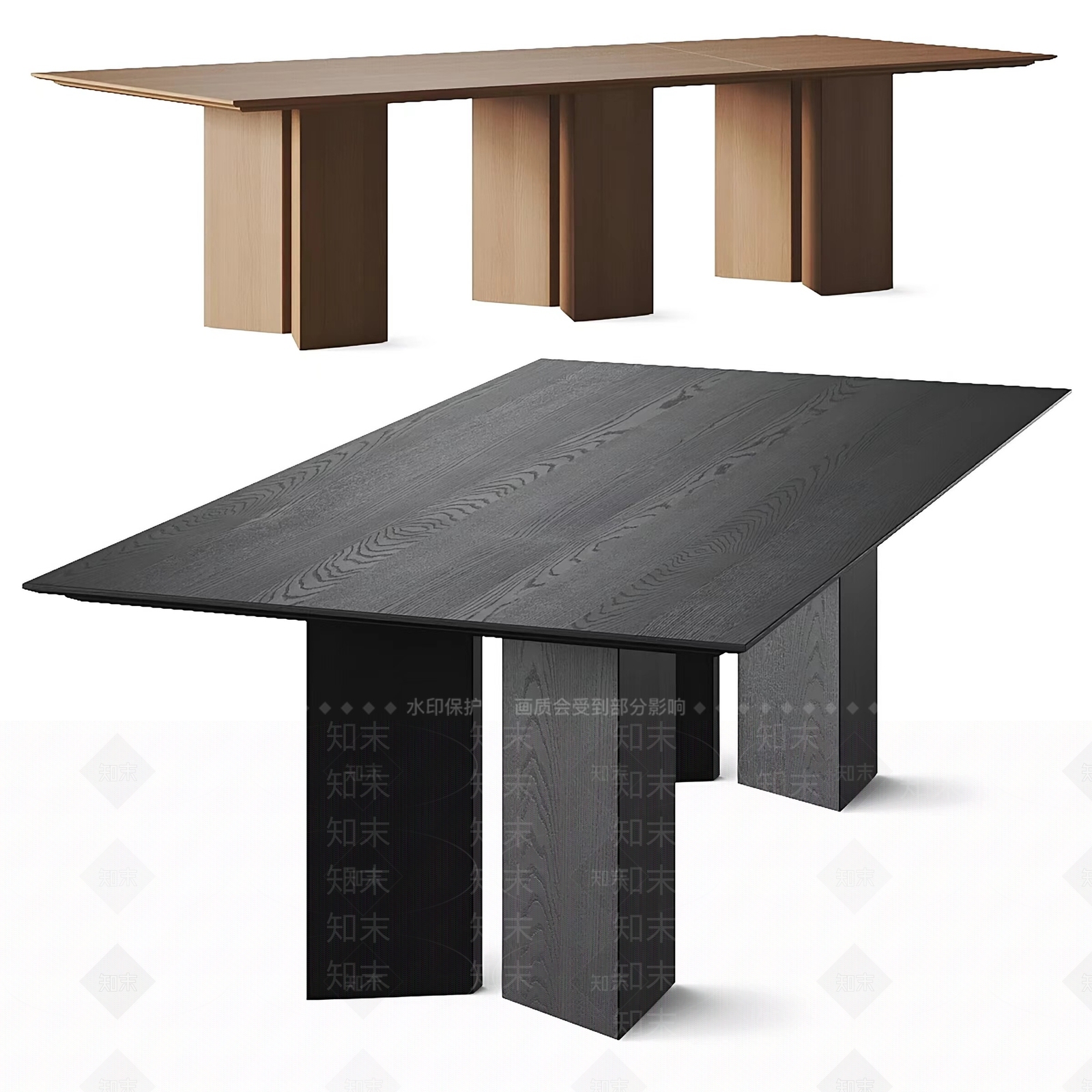 Karl现代餐桌3D模型下载【ID:1157859864】