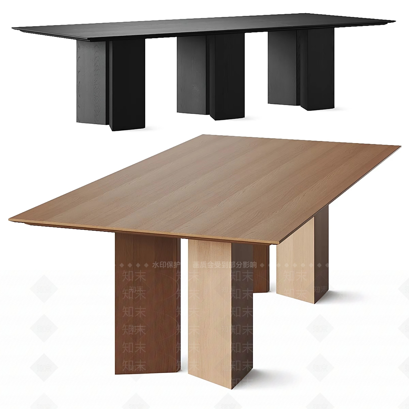 Karl现代餐桌3D模型下载【ID:1157859864】