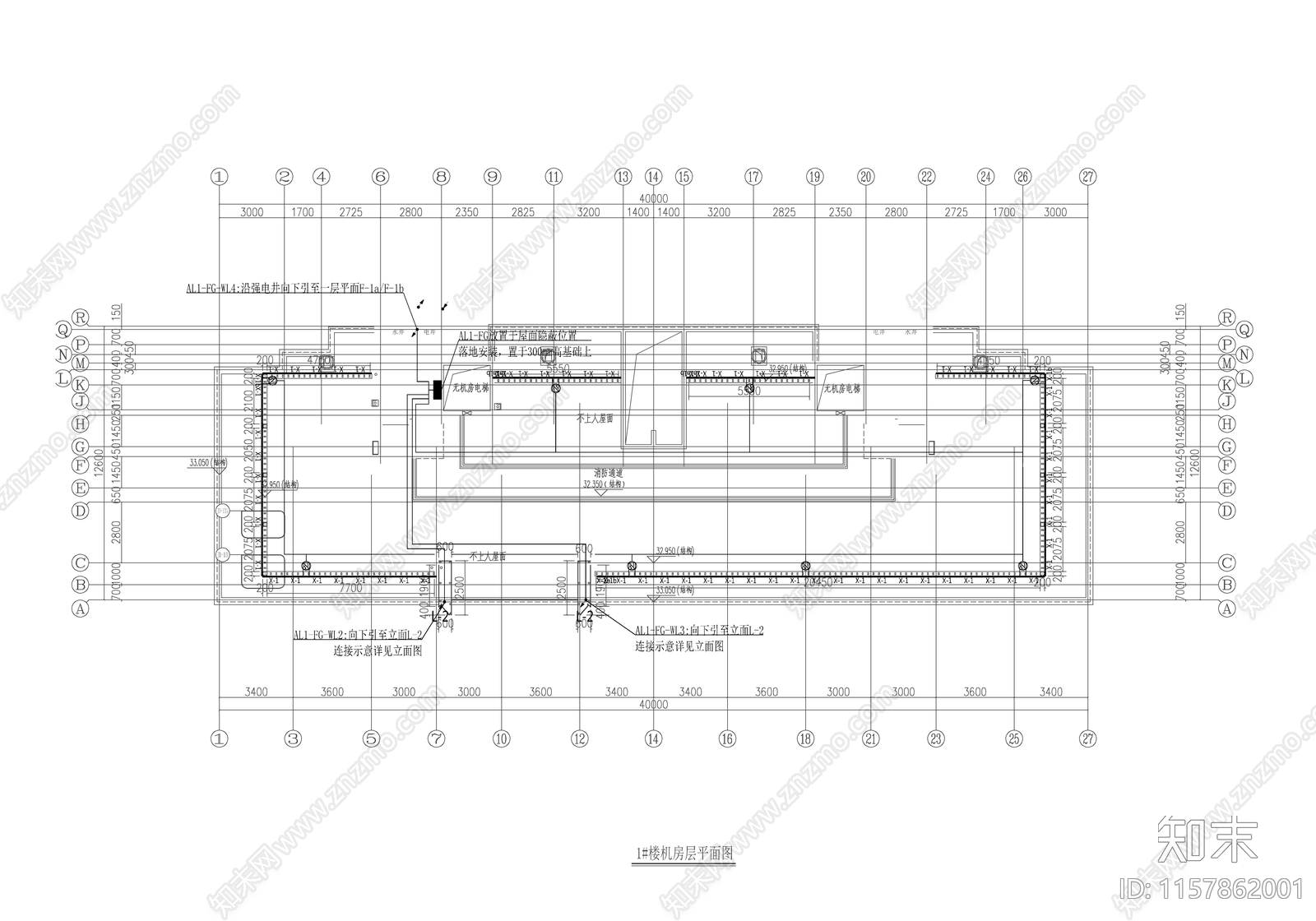 通安福地块住宅建筑外立面cad施工图下载【ID:1157862001】