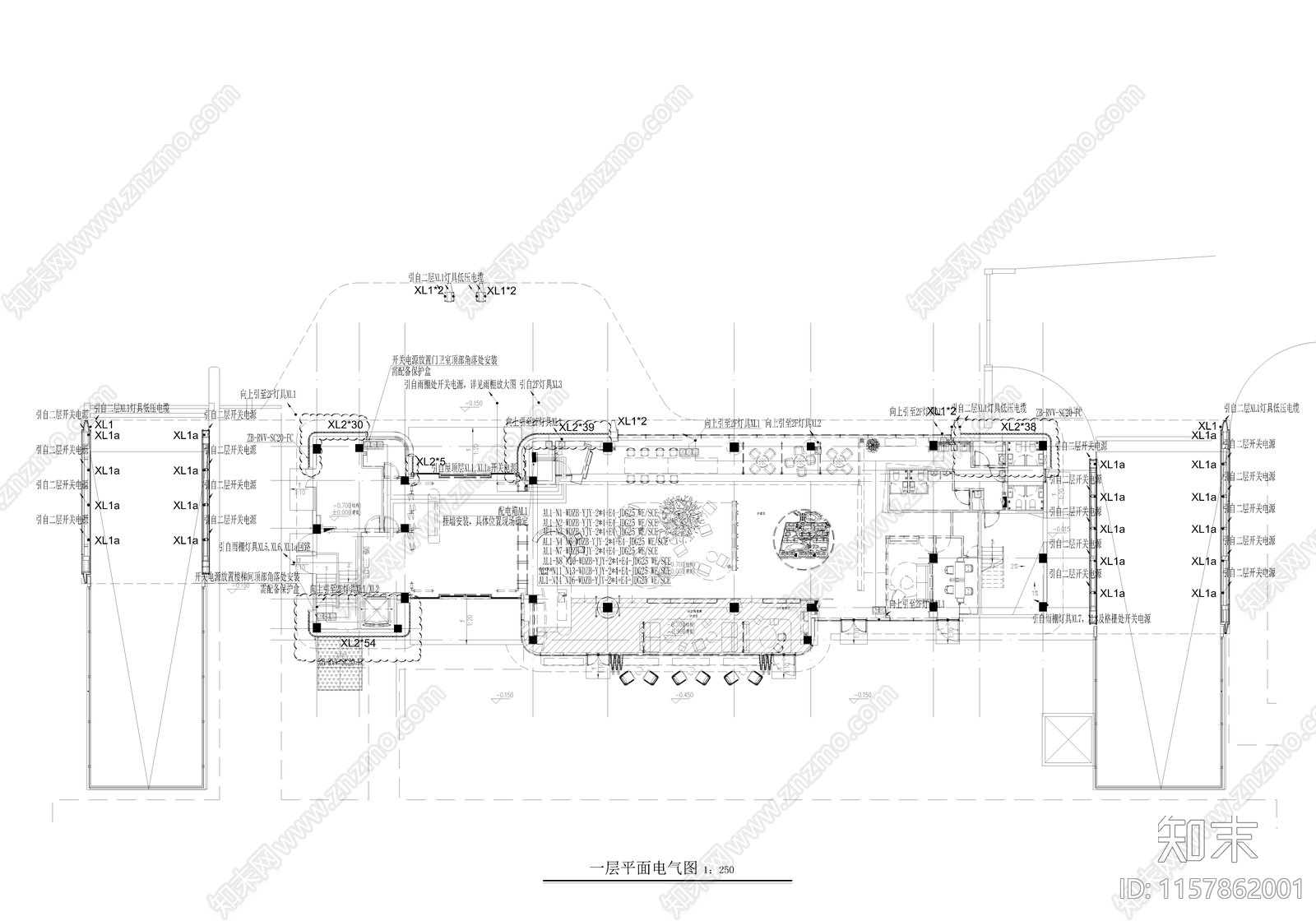 通安福地块住宅建筑外立面cad施工图下载【ID:1157862001】