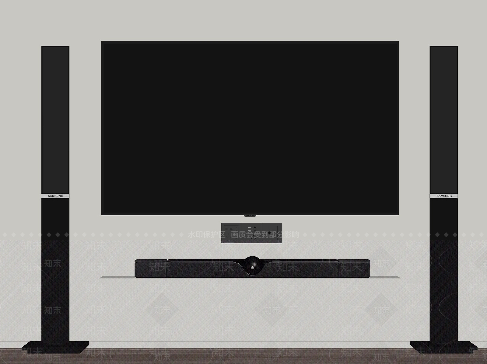 电视SU模型下载【ID:1157872091】