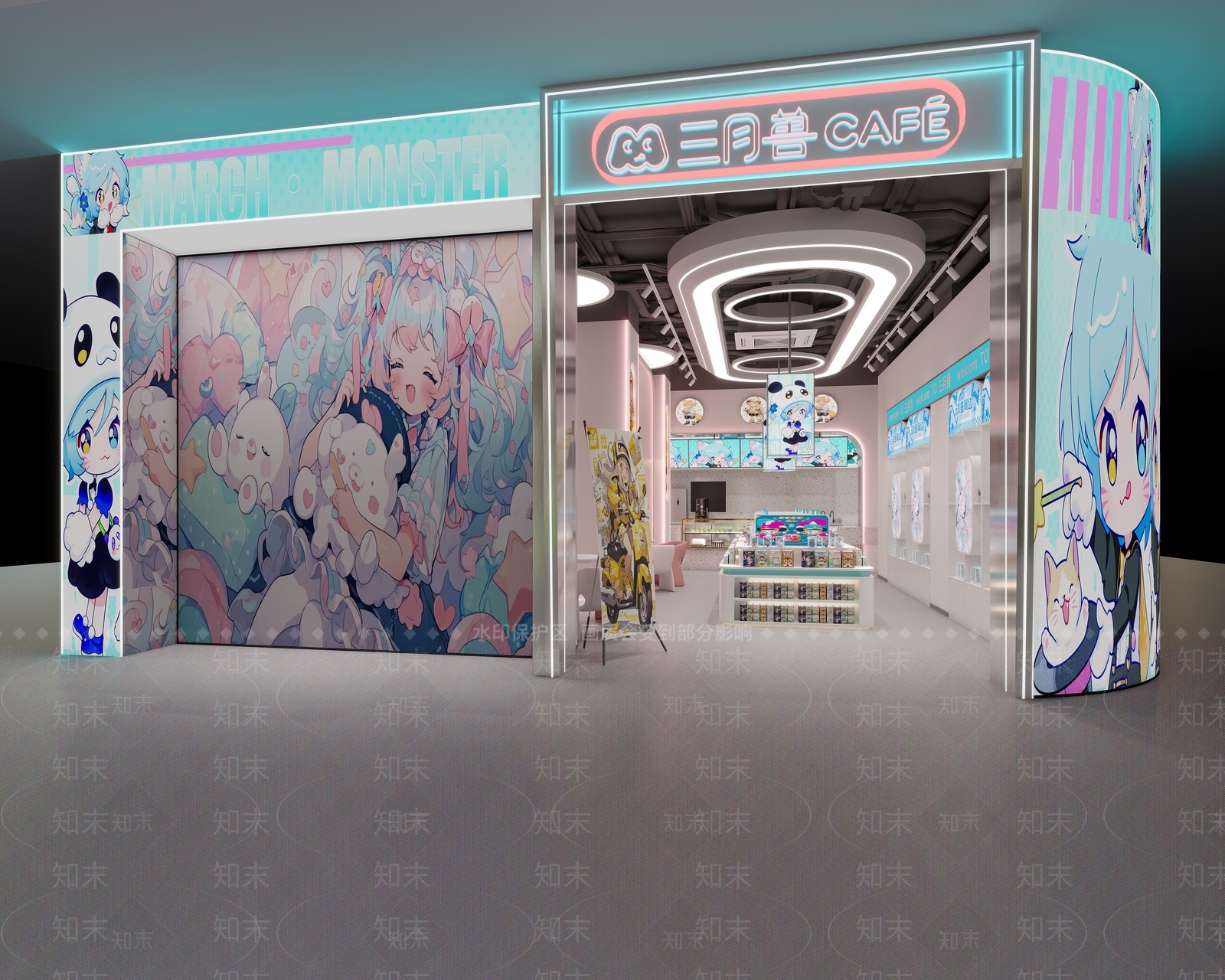 现代玩具店3D模型下载【ID:1157874024】