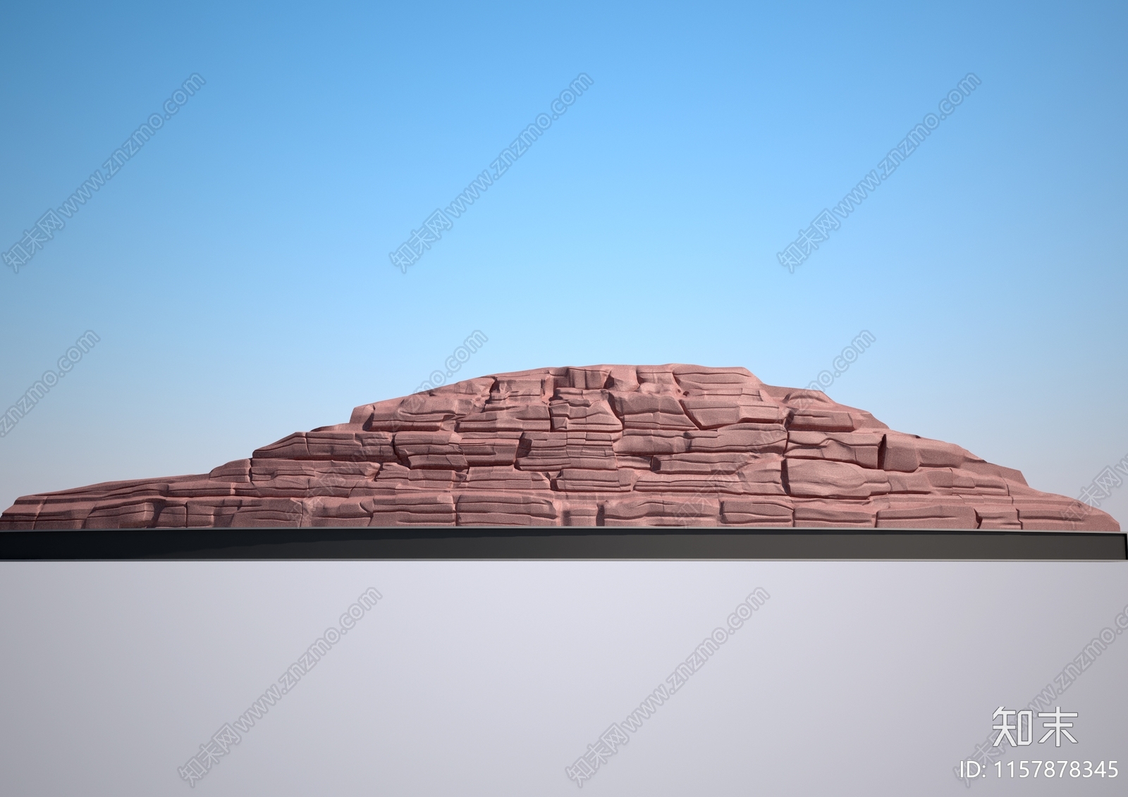 现代假山造景3D模型下载【ID:1157878345】