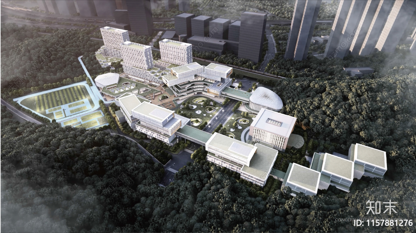 大学建筑方案文本精品下载_PDF/PPT方案_知末网