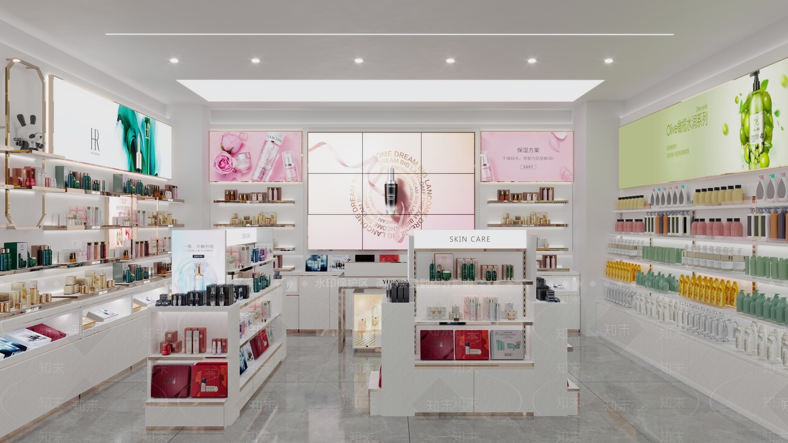 现代美妆店3D模型下载【ID:1157882378】