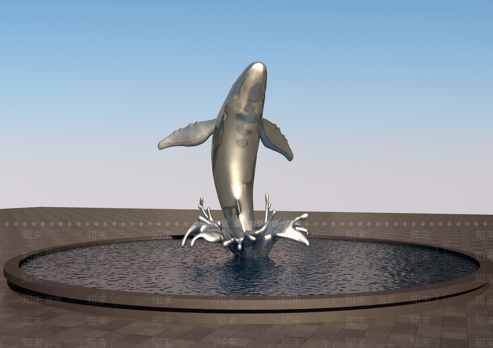 现代鲸鱼3D模型下载【ID:1157884008】