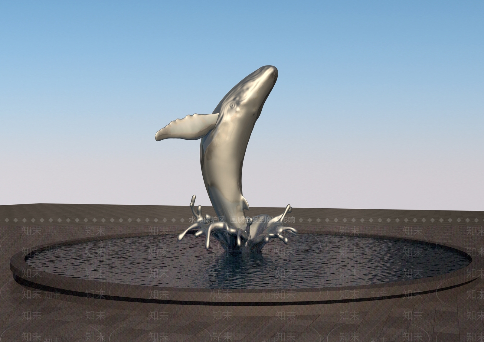 现代鲸鱼3D模型下载【ID:1157884008】