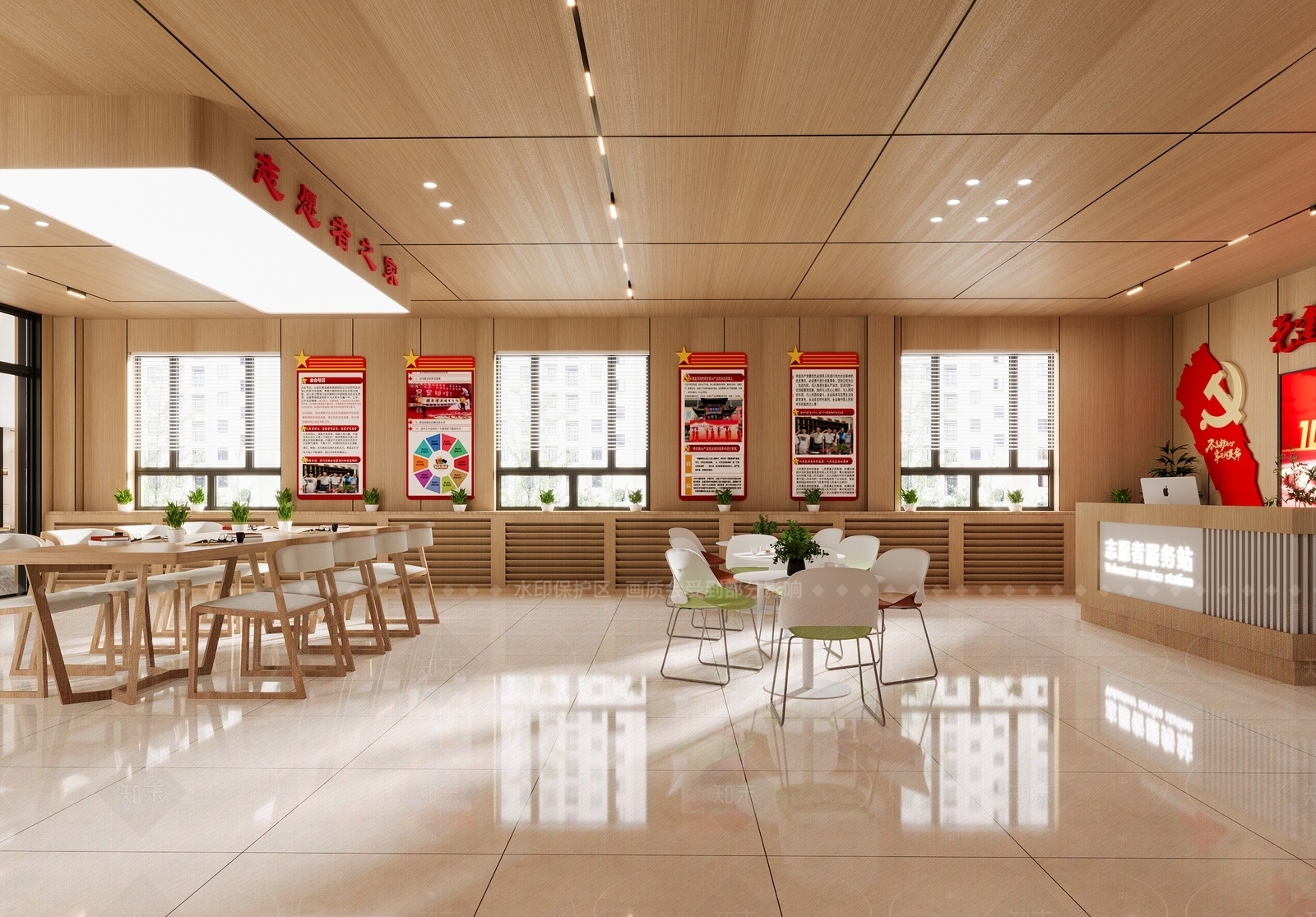 现代其他公共空间3D模型下载【ID:1214397699】