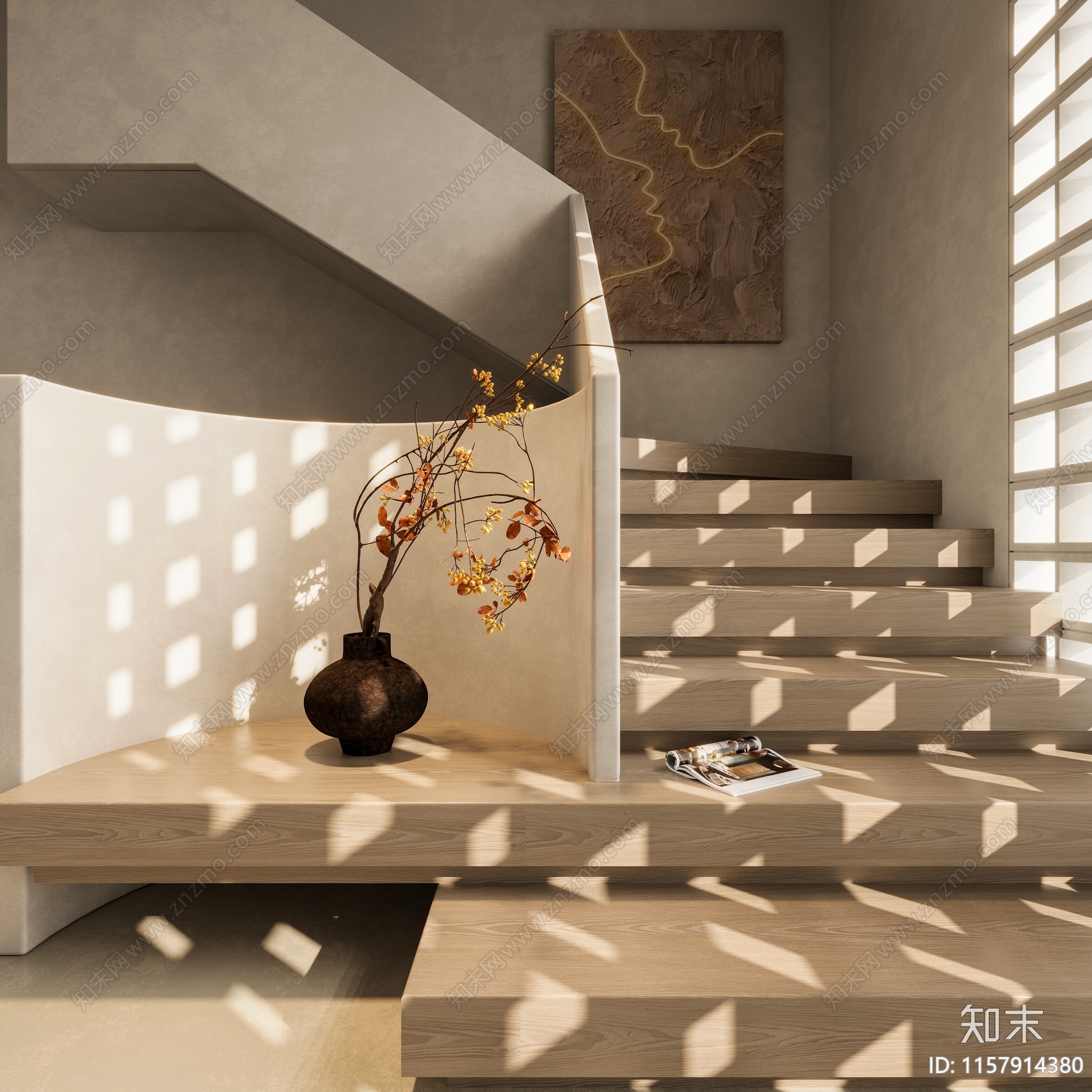 新中式盆景3D模型下载【ID:1157914380】