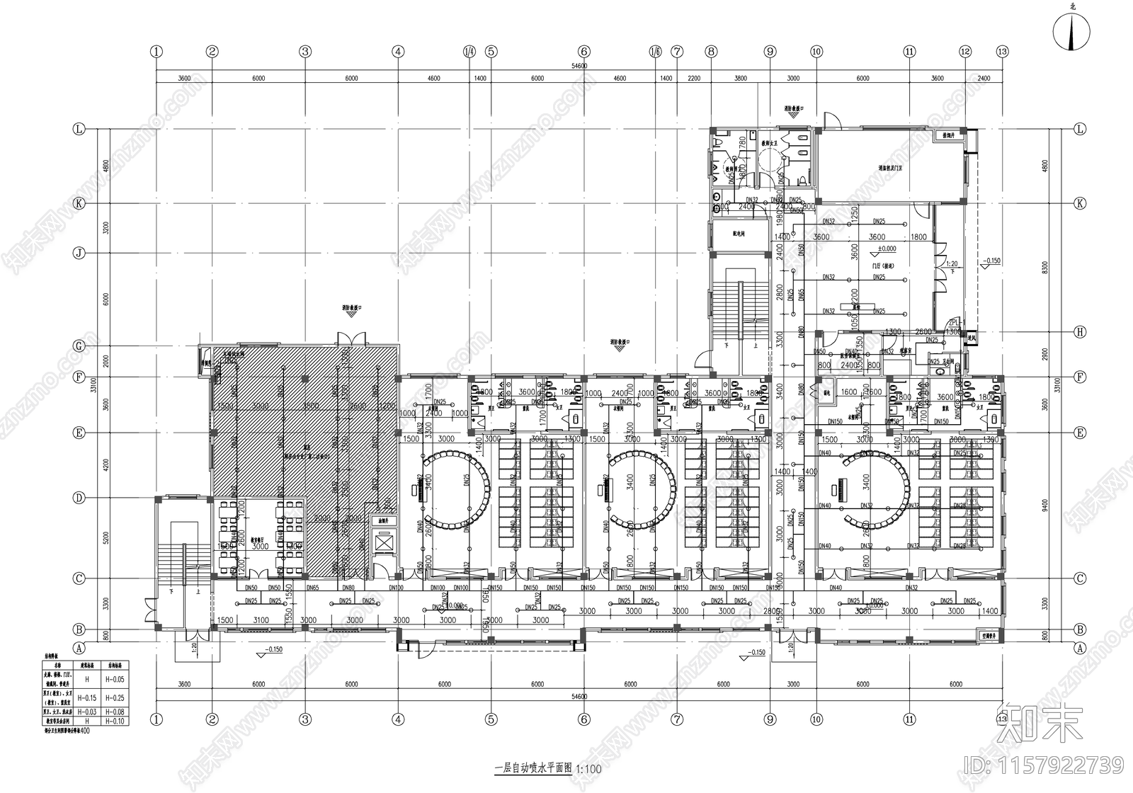 兰苑小区配套幼儿园工程给排水施工图下载【ID:1157922739】