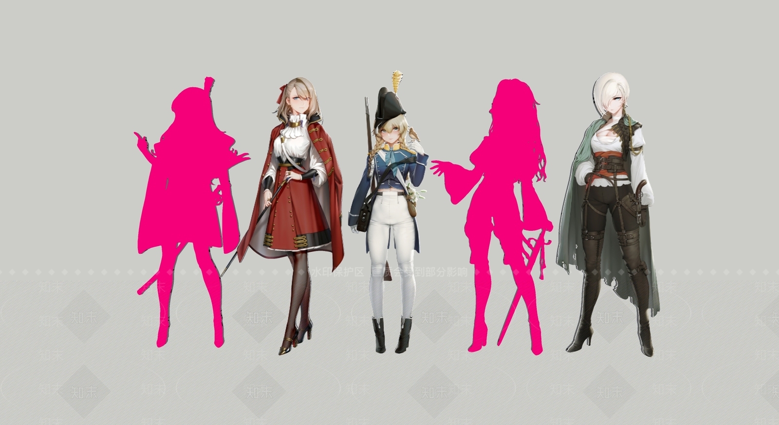 2D多人3D模型下载【ID:1157936690】