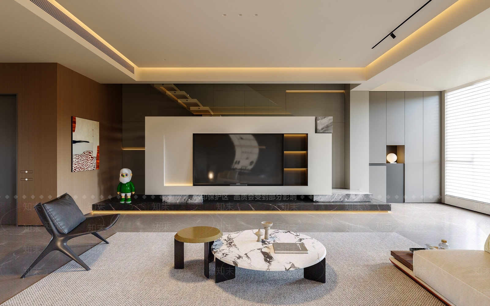 现代茶馆3D模型下载【ID:1214399176】