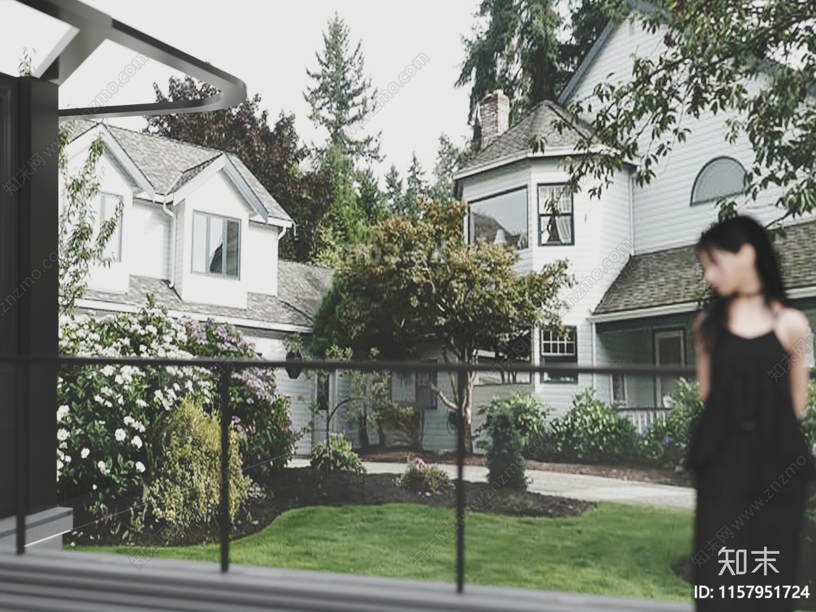 小区景观贴图下载【ID:1157951724】