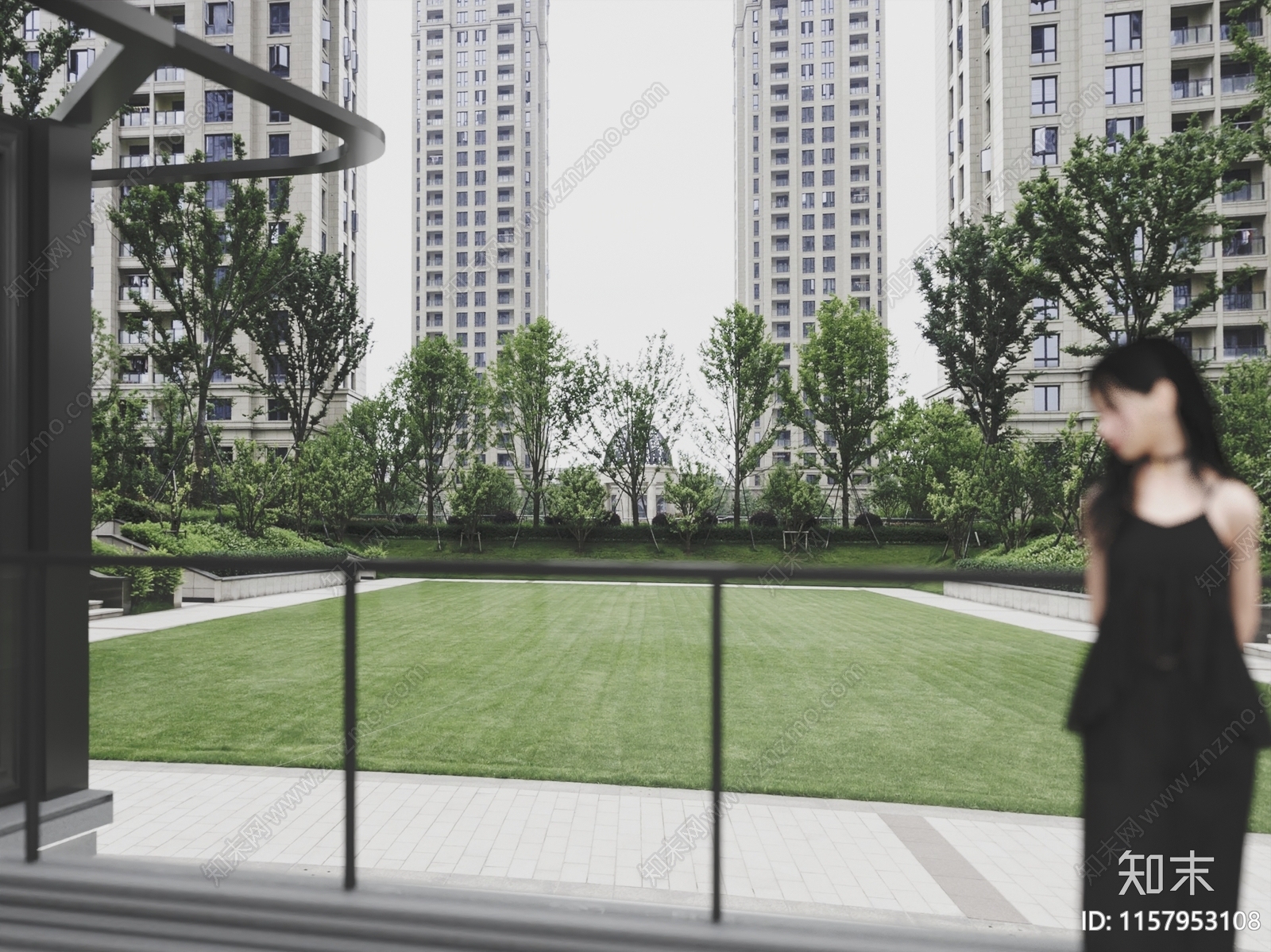 小区外景贴图下载【ID:1157953108】