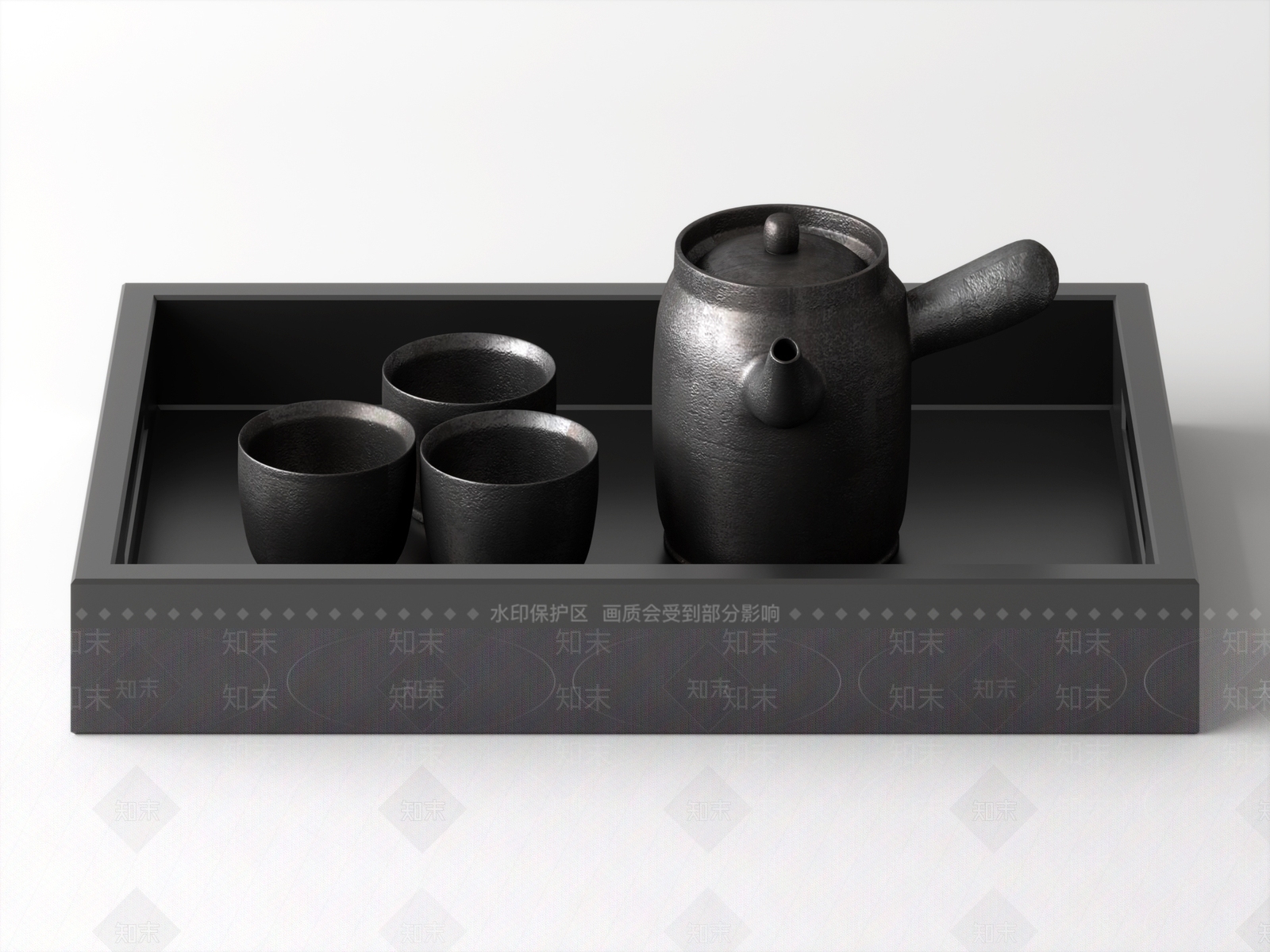 茶具SU模型下载【ID:1157953916】