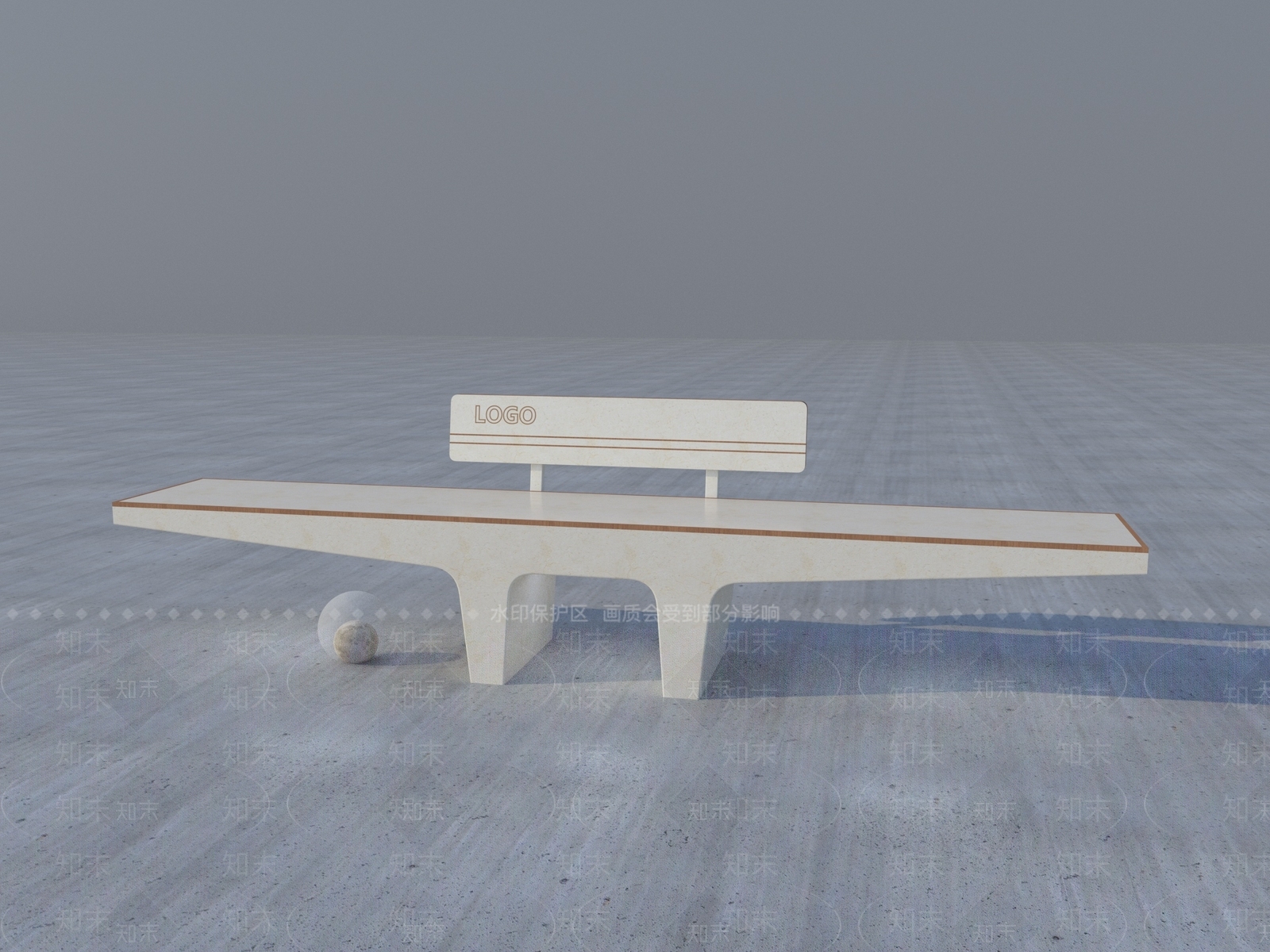 现代户外景观座椅3D模型下载【ID:1157956905】