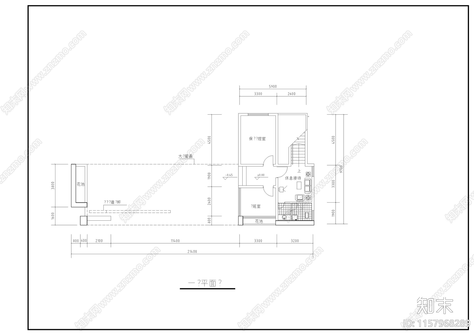 工业园大门cad施工图下载【ID:1157968289】