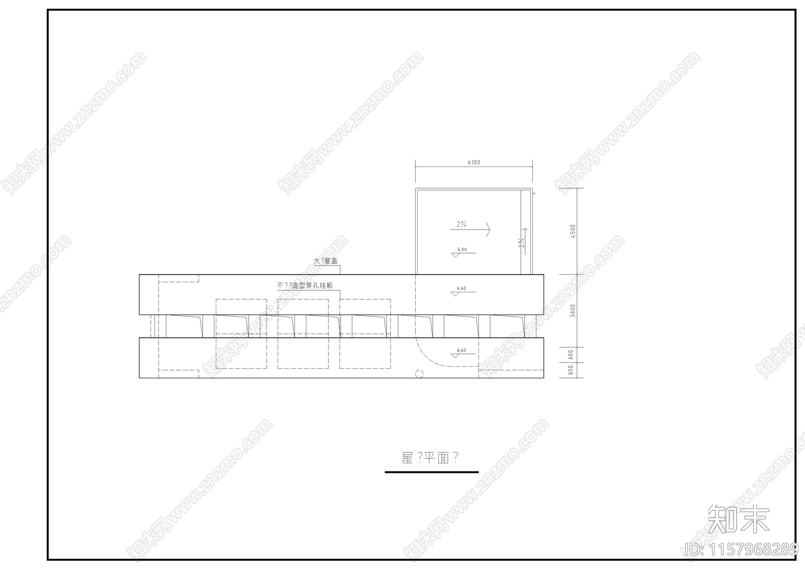 工业园大门cad施工图下载【ID:1157968289】