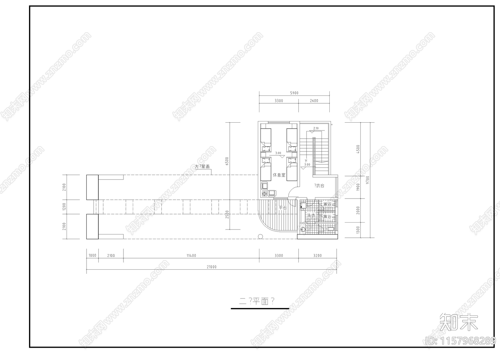 工业园大门cad施工图下载【ID:1157968289】