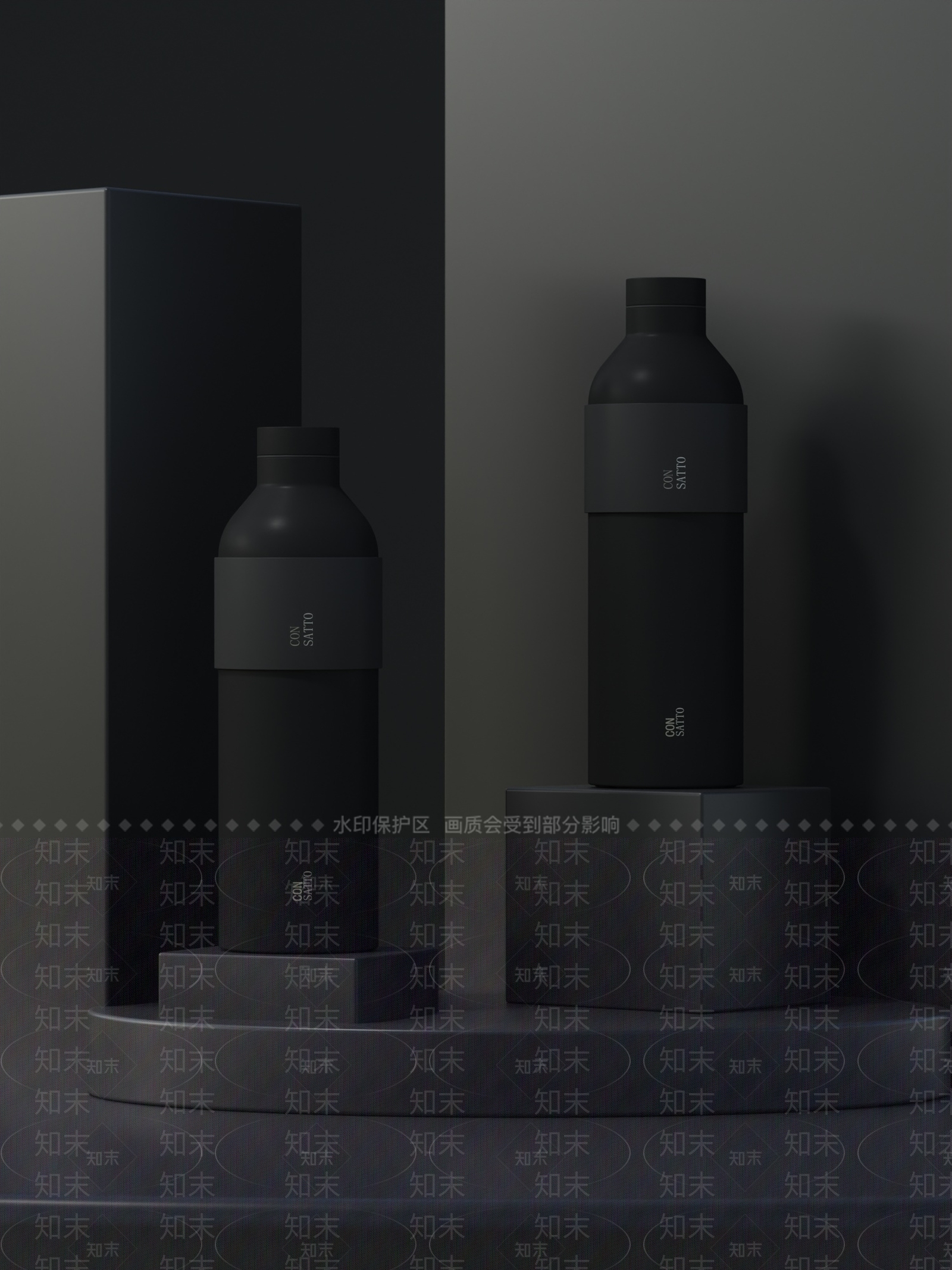 保温杯3D模型下载【ID:1157985509】