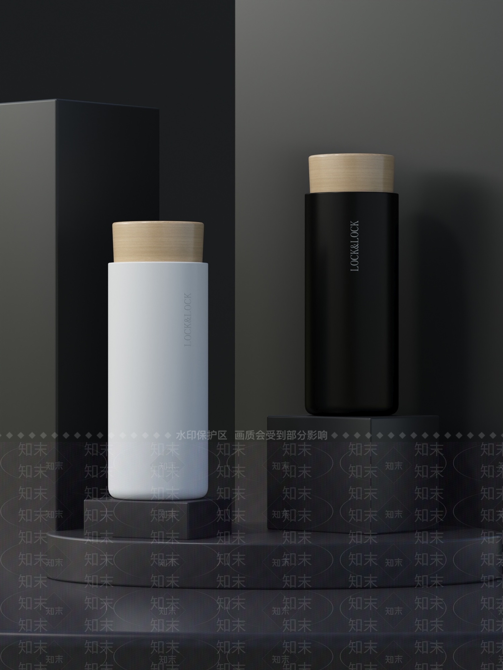 保温杯3D模型下载【ID:1157985633】