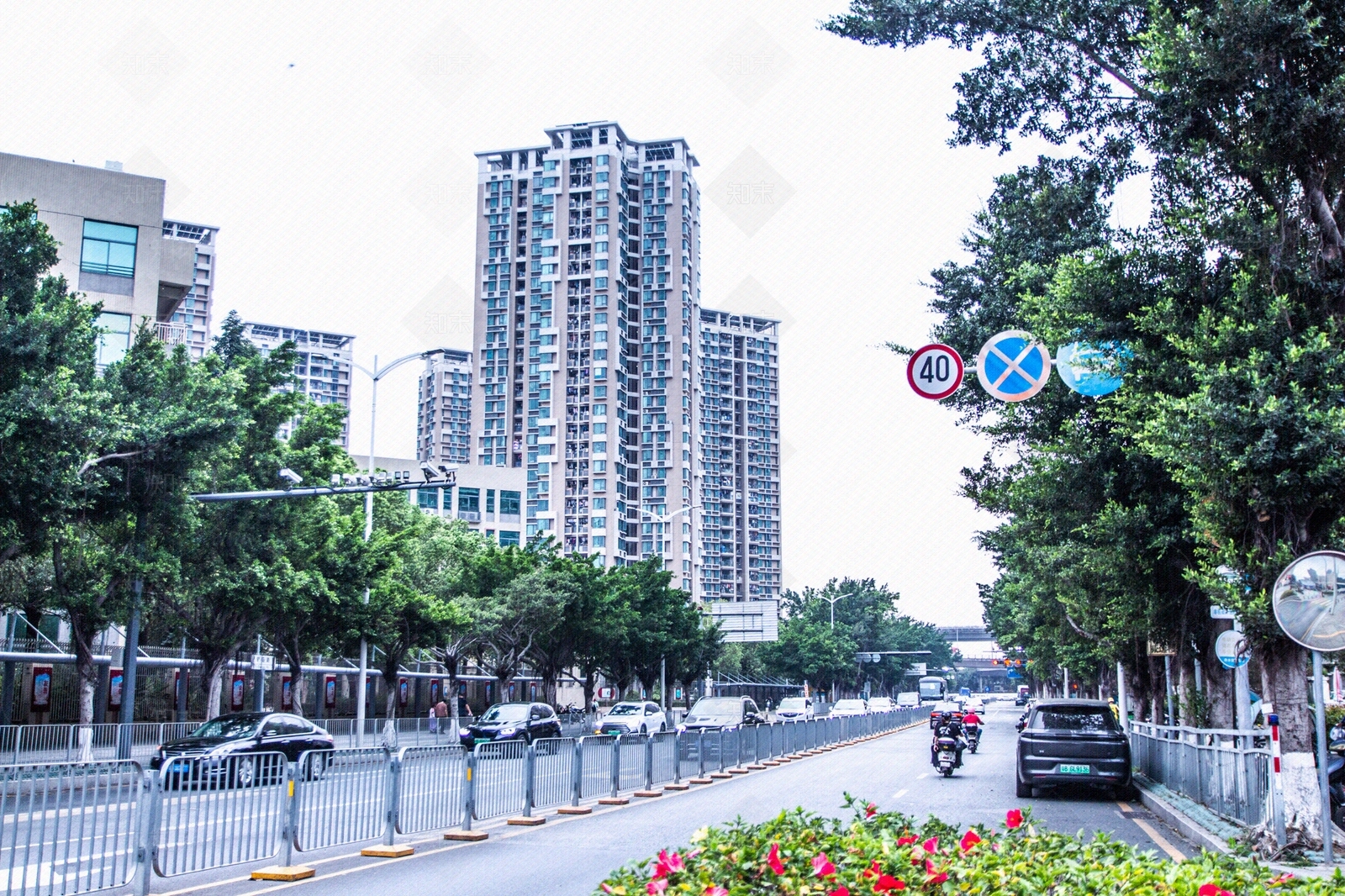 白天街道外景贴图下载【ID:1157985893】